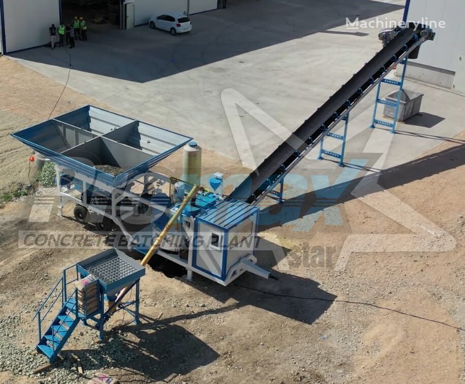 нови фабрика за бетон Promax Mobile Concrete Batching Plant M35-PLNT (35m3/h)