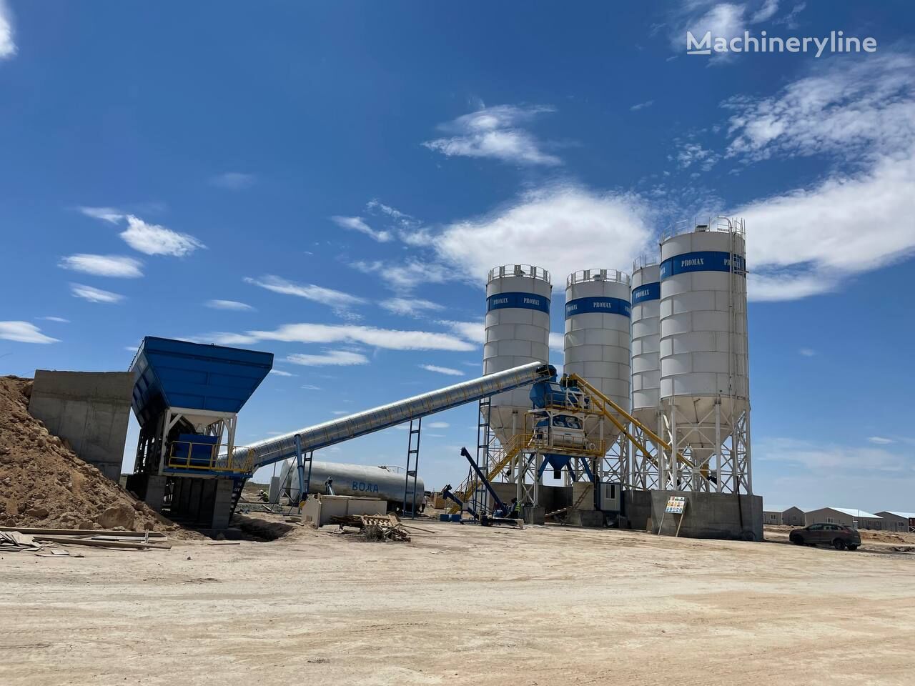 нови фабрика за бетон Promax STATIONARY Concrete Batching Plant S160-TWN / S200-TWN