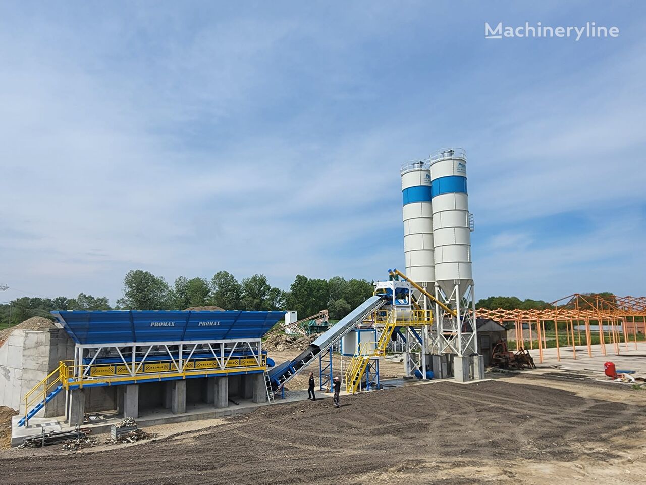 нови фабрика за бетон Promax КОМПАКТНЫЙ БЕТОННЫЙ ЗАВОД C100 TWN-L (100м³/ч)