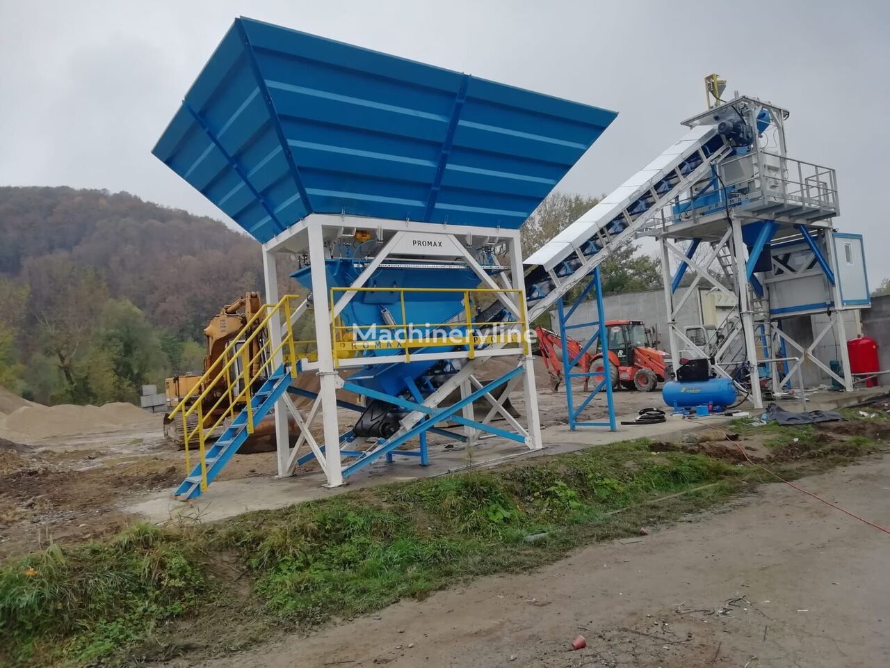 нови фабрика за бетон Promax КОМПАКТНЫЙ БЕТОННЫЙ ЗАВОД C60 SNG-Plus(60 м³/ч)
