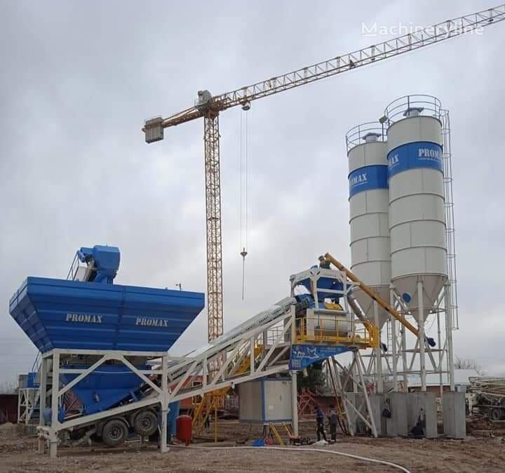 нови фабрика за бетон Promax МОБИЛЬНЫЙ БЕТОННЫЙ ЗАВОД  M120-TWN (120м³/ч)