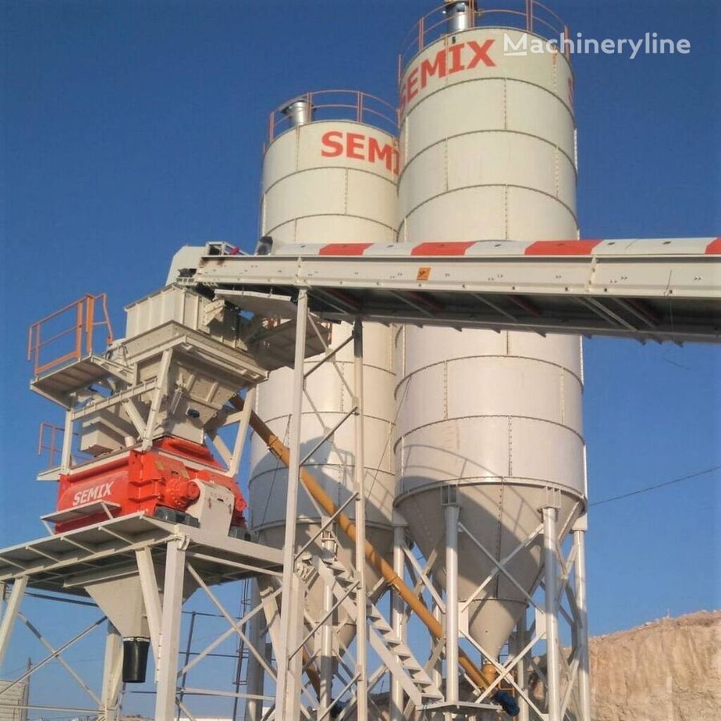 нови фабрика за бетон Semix Stationary 130 STATIONARY CONCRETE BATCHING PLANTS 130m³/h