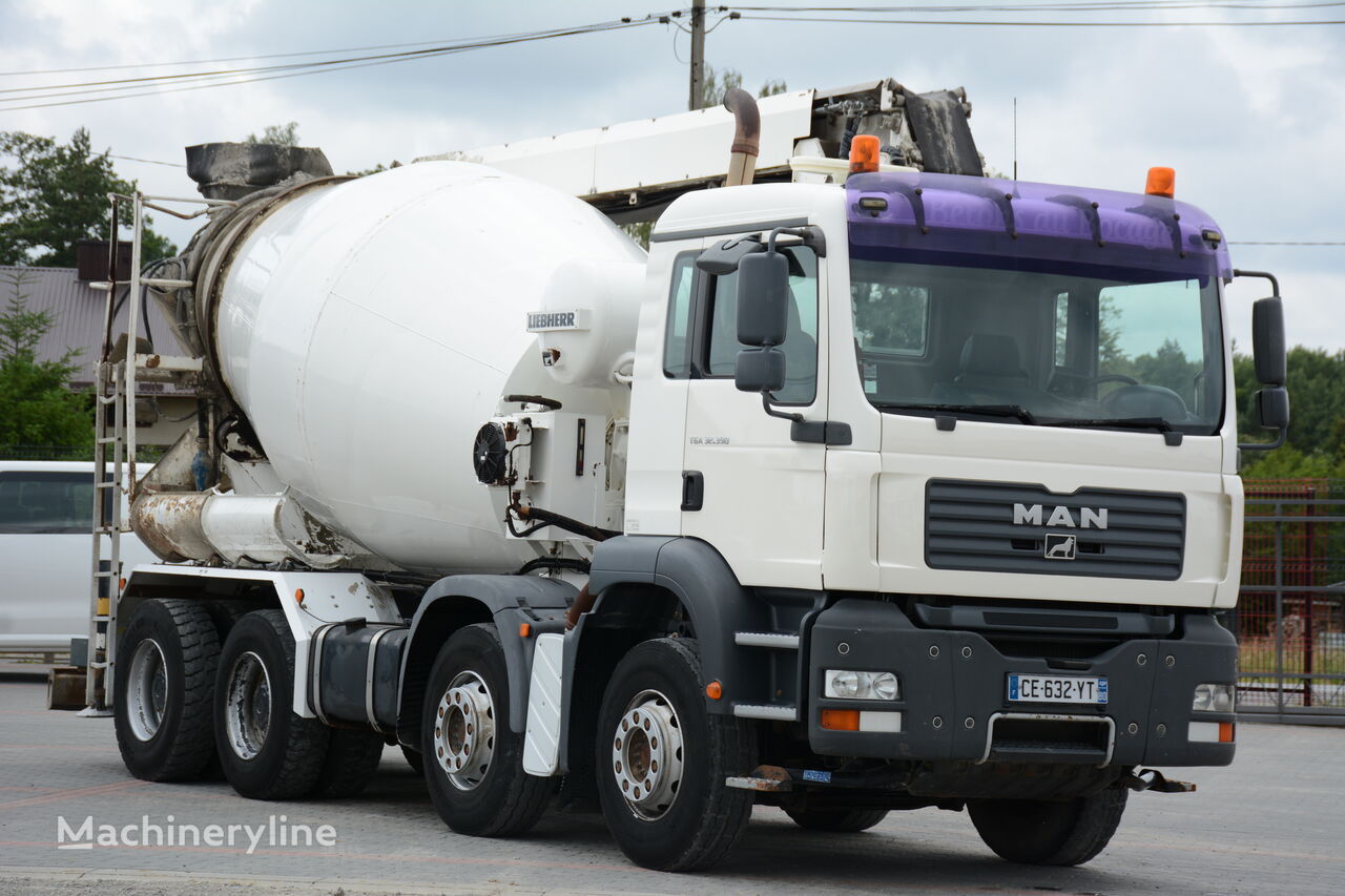 камион-мешалка Liebherr  на шасија MAN TGA 32.390