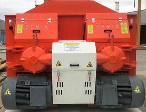 нови мешалка за бетон SEMIX TWIN SHAFT CONCRETE MIXER 2 m³/ 3 m³/ 4 m³/ 5 m³