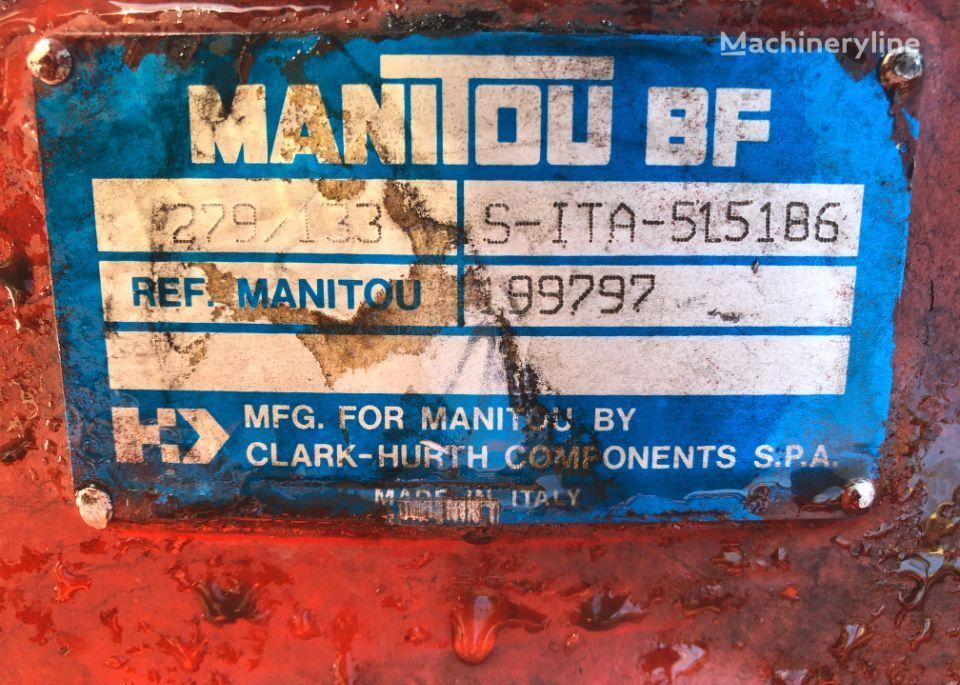 погонска оска Manitou Most 302/279/207 | s-ita-515255 | за натоварувач со тркала Manitou